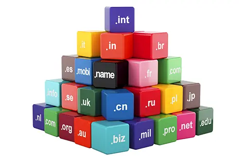 domain extensions on dice